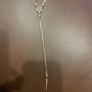 Kendra Scott Gold Lariat Necklace